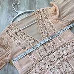 Jen's Pirate Booty Maxi Dress kingdom lace sheer womens Pink (xsmall) boho party Photo 2