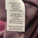 Toad & Co Burgundy 3/4 Sleeve Nixi Dress with Hidden Stash Pocket Size Small Photo 8