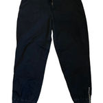 J Brand Arkin Zip Ankle Jogger Pants Black sz 31 Casual Comfy Athleisure Utility Photo 0