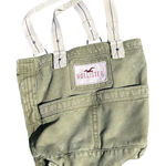 Hollister  Sage Green Canvas Bag Photo 0