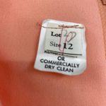 Vintage 60s 70s Maxi Dress Peach Empire Waist Renaissance Womens Size Small Photo 9