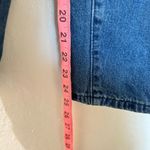 Denim High Roller Pull On Jumpsuit Overalls Baggy Loose Fit Adjustable Straps Blue Photo 3