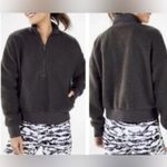 Fabletics  Dream Polar Fleece Quarter Zip Pullover Sherpa Sweatshirt Size Large Photo 1