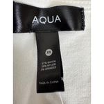 AQUA ‎ Bloomingdales White Bustier Tank Top Sleeveless Fitted XS Photo 7