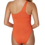 ANDIE The Nantucket One Piece One Shoulder Swim Bathing Suit Siren Size L New Photo 2
