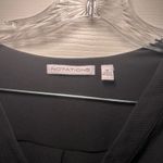 Notations Notation black blouse women's medium minimal career office basic grunge Photo 3