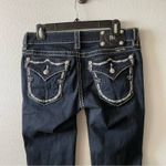 Miss Me  Dark Wash Embellished Low Rise Jeans Photo 3