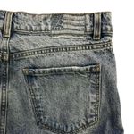 Revice Denim  Light Wash Distressed High Rise Straight Leg Jeans Size 30 Photo 3