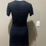 ZARA  knit striped jersey dress Photo 7
