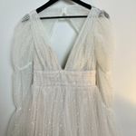 Anthropologie  Willowby by Watters Matilda Tulle Wedding Dress in White Size US 4 Photo 4