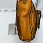 OrYany Cowhide Leather Crossbody Bag Brown Photo 4