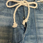 Polo Ralph Lauren Cropped Jeans Size 30 Blue Photo 4