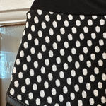 Joseph Ribkoff Vintage Chic Pinup Retro Polka Dot Black & White Dress Size 4 Photo 1