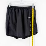 Nike  Running Black Logo Activewear Shorts with Built In Underwear Women's Small Photo 10