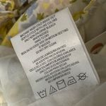 Gianni Bini Cropped Puff Sleeve Top Floral Cottage Cotton Linen NWT XXL Photo 4