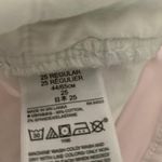 Gap Distressed White Denim Mini Skirt Photo 5