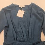 L'Academie The Lorriana Mini Dress in Navy Blue XS Photo 4