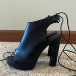 ALDO Open Toe Tie Up Heels Photo 10