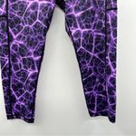 Constantly Varied Gear CVG Medium Passion Purple & Black Capri Crossfit Leggings Size XL Photo 2