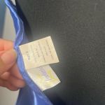 Frederick's of Hollywood Vintage Fredrick’s of Hollywood Blue Satin mini tie up slip dress size small Photo 4