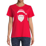 Holiday Time NWT - Christmas Santa T-Shirt. Photo 1