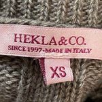 Cowl Neck Wool Blend Bodycon Knit Sweater Dress XS Photo 6