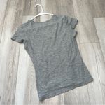 James Perse  Tshirt supima cotton v neck womens Gray (xsmall) lightweight casual Photo 3