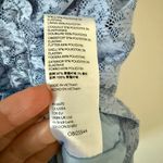 Urban Outfitters  Ruched Lace Bodycon Midi Dress in Periwinkle and Black - Size S Photo 5