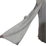 American Eagle  Outfitters Cold Shoulder Sweater Knit Tie Bell Fairy Sleeve Large Photo 4