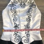 Gunne Sax Jessica McClintock Black & White Formal Midi Dress 10 Photo 12