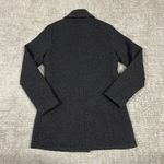 Abercrombie & Fitch  Pea Coat Womens Small Wool Blend Herringbone Double Breasted Photo 8