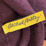 Rachel Pally  Burgundy Sleeveless Sweater Dress Halter Knee Length Collar‎ Small Photo 5