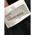 Express Factory Black Ribbed Sweater Tank Ruffle Hem Tie Shoulder Womens Size XL Photo 6