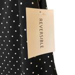 NWT 41Hawthorne Women Black Polka Dot Reversible Sleeveless V Photo 1