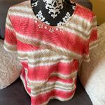 Alfred Dunner Petite Colorful Top Size PXL Photo 0
