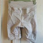 Aerie Offline braided cream biker shorts 7” Photo 2