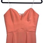 Amanda Uprichard  x Revolve Cherri Strapless Maxi Gown In Sunset Orange Peach Photo 3