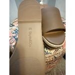 Style & Co Style Co Espadrille Wedge Slide Sandals Brown Leather 9.5 M boho beach Resort Photo 6