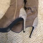 Olivia Miller  Embellished Heel Boots size 11 Photo 3
