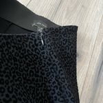 Ann Taylor NWT Flocked Animal Print Side Zip Legging | Black Leopard Print | XS Photo 8