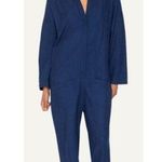 Free People NWT x Sandrine Rose Kimono Jumpsuit Sz Small Deep Blue Soft Photo 0