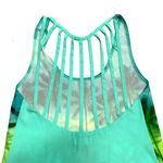 Tropical Palm Print Semi Photo 7