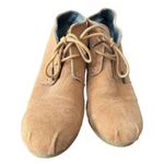 Toms  300512 Desert Suede Wedges Bootie Shoes Ankle Size 9 Photo 1