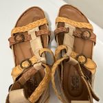 Earth Brand Earth Shoe Esteem Leather Sandals Tan Size 9 Photo 1