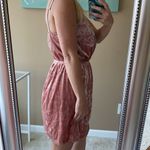 Forever 21 Luxe crushed velvet blush pink summer dress Photo 2