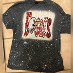 Gildan Eagles red white acid wash t shirt Photo 0