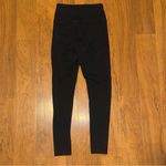 PINK - Victoria's Secret VICTORIAS SECRET PINK High Rise Black Yoga Pants size Small Photo 4