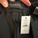 Talbots New Cambridge Pull On Pants Slacks Black Plus 18W Pockets Photo 5