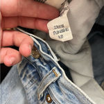 AGOLDE  Riley High Rise Straight Crop Jeans in Shatter Light Wash Distressed 25 Photo 7