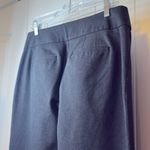 Loft Julie Petite Wide Leg Dress Pants Dark Gray Flattering Fit Size 10 Workwear Photo 5